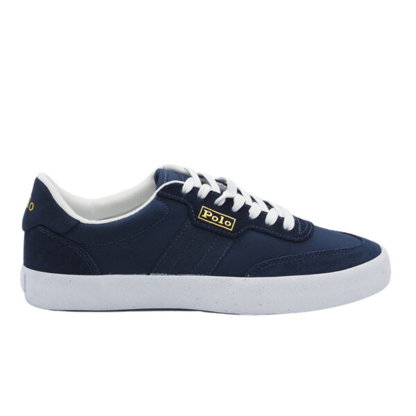 Sneakers uomo tela blu