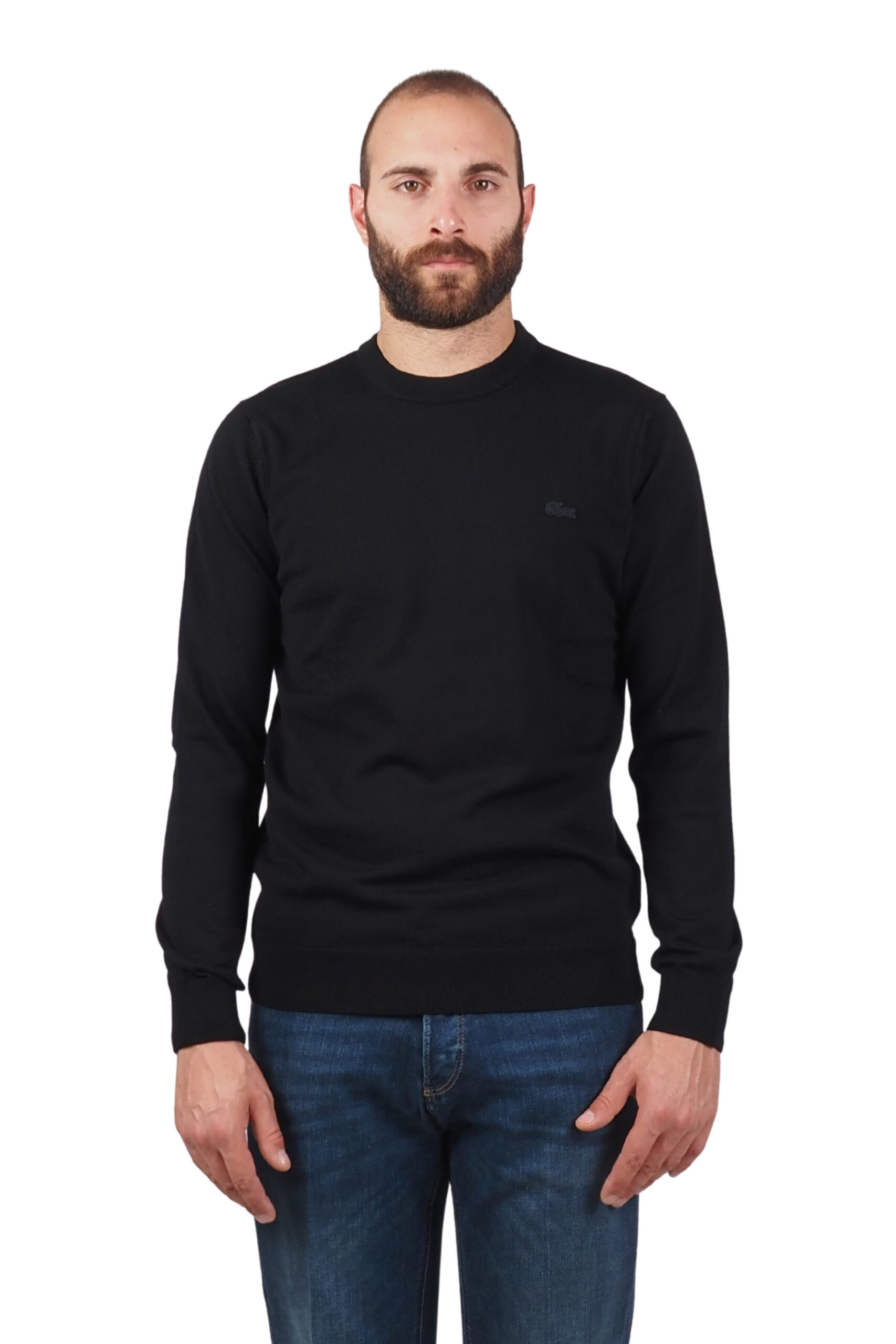 Lacoste pullover uomo lana merino