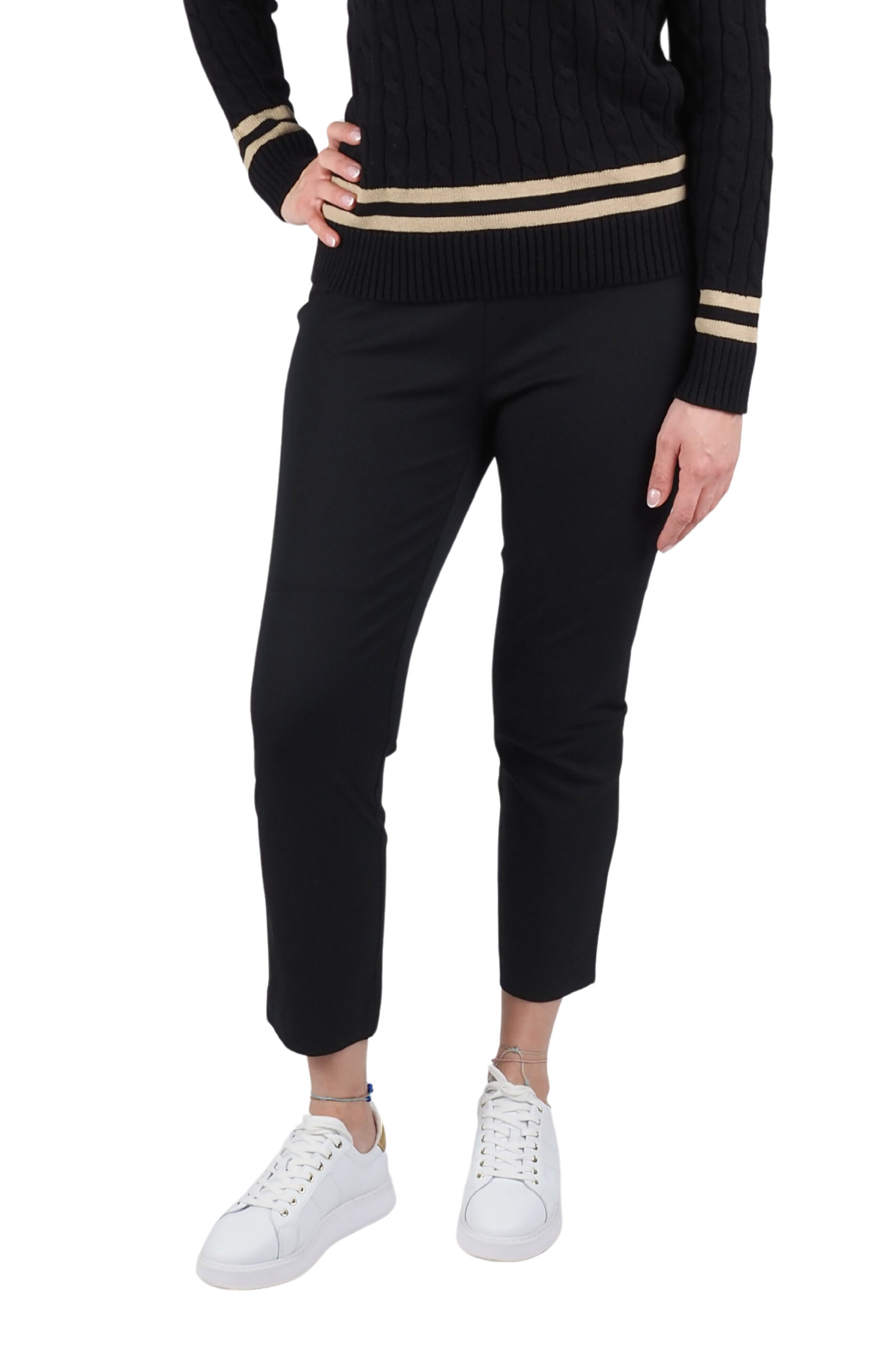 Pantaloni neri donna keslina