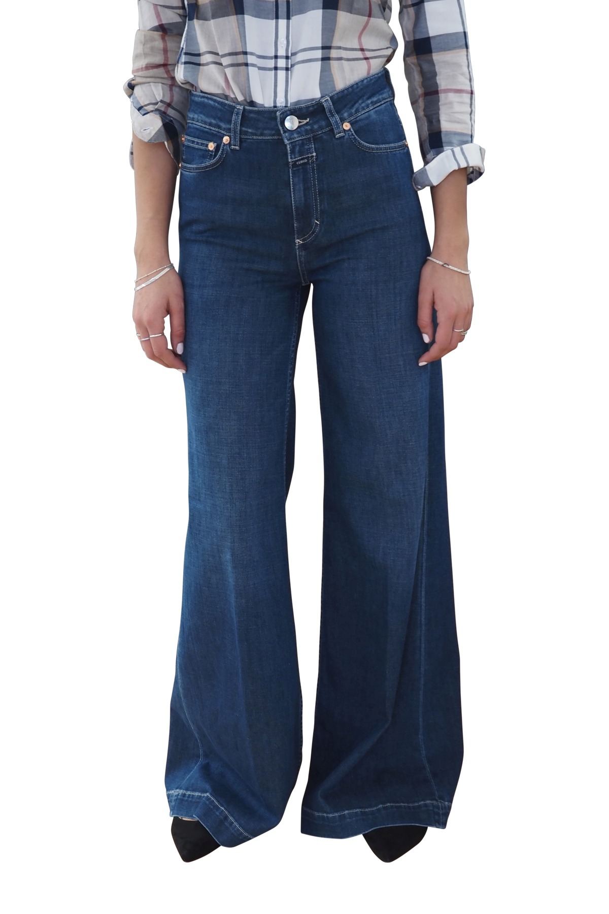 Blue Jeans glow up wide fit