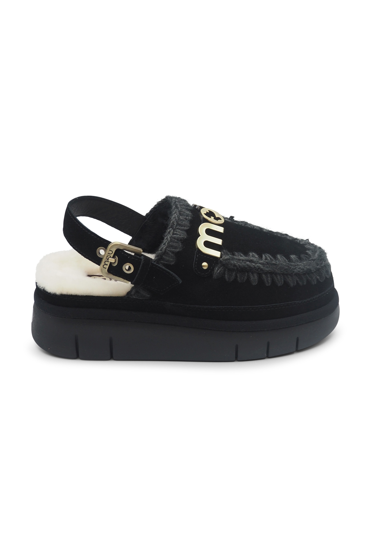 Bounce clog nera back strap