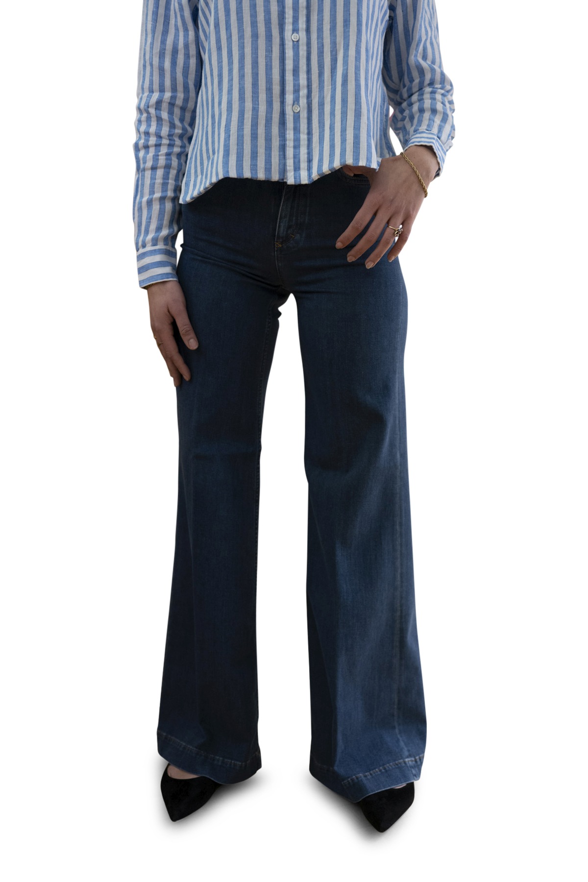 Jeans blu wide fit Glow Up