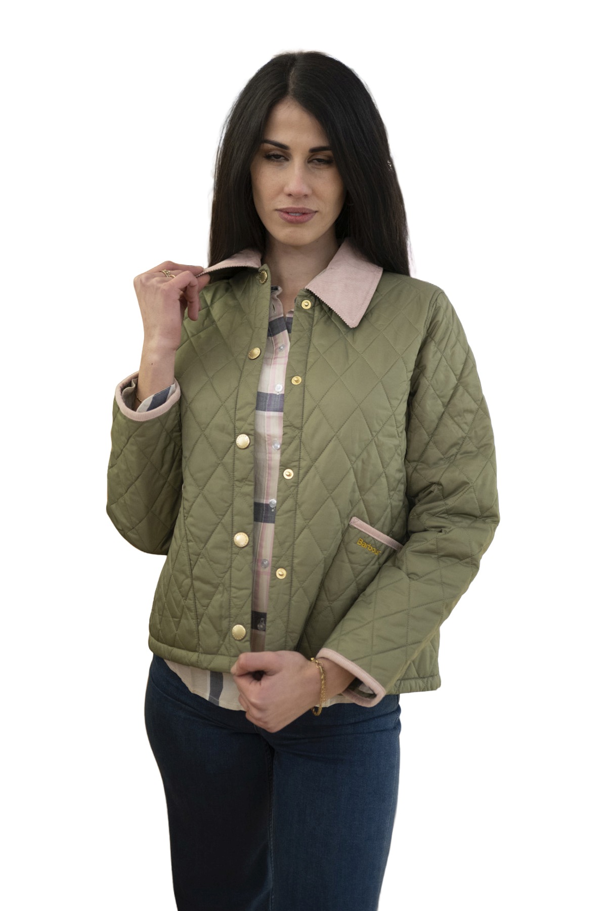 Giacca Trapuntata Liddesdale verde