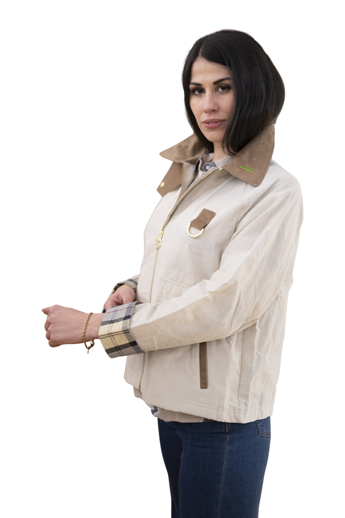 Barbour donna Spey ecrù