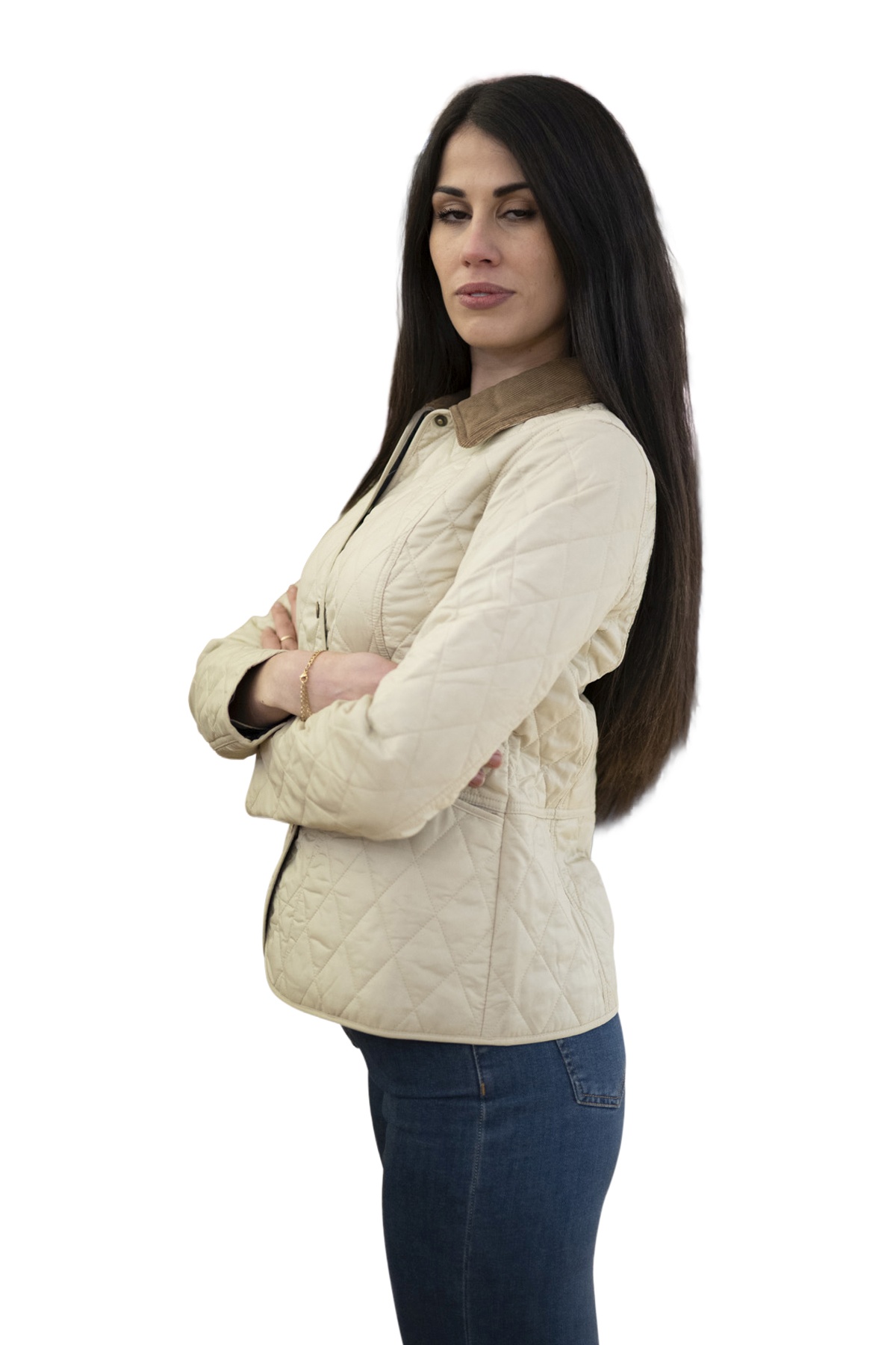 Giacca trapuntata Liddesdale perla