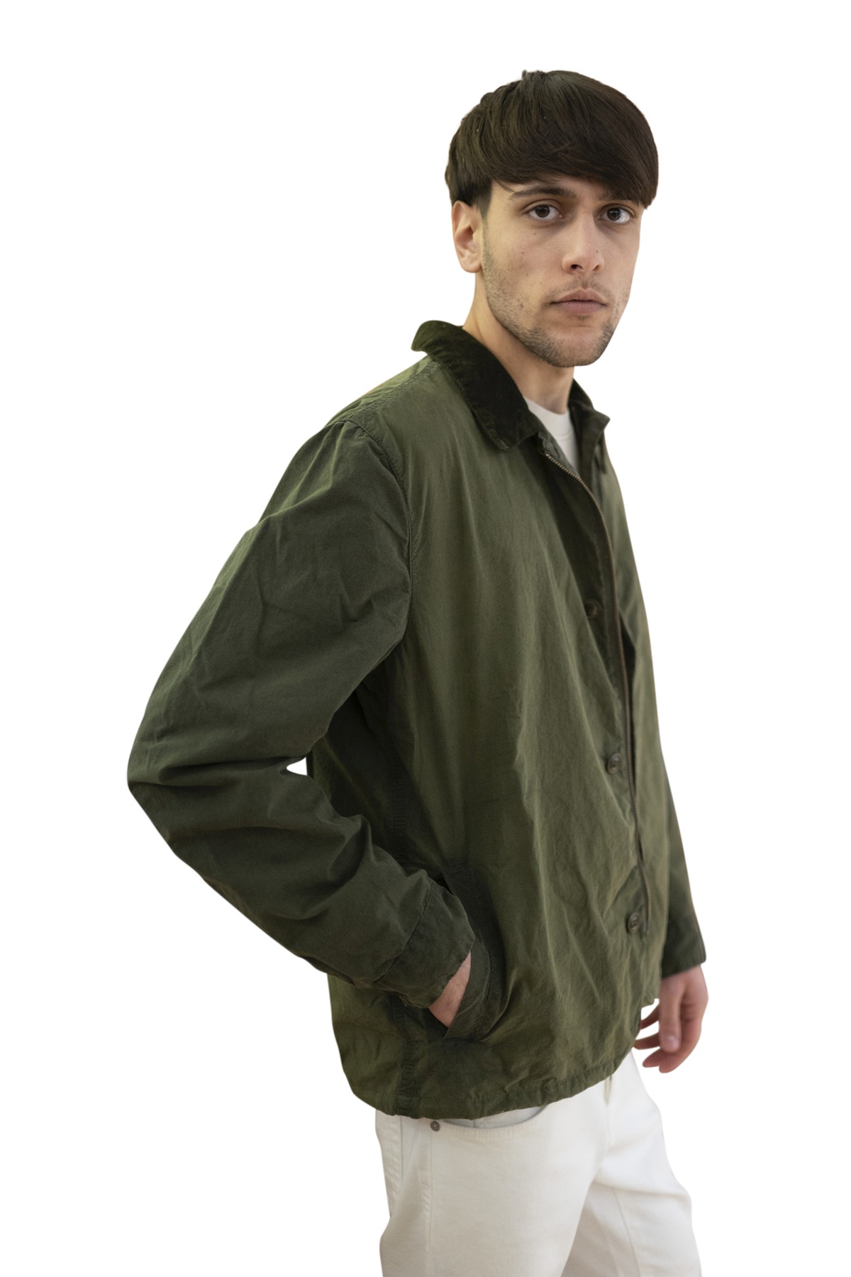 Giacca cerata Troon washed