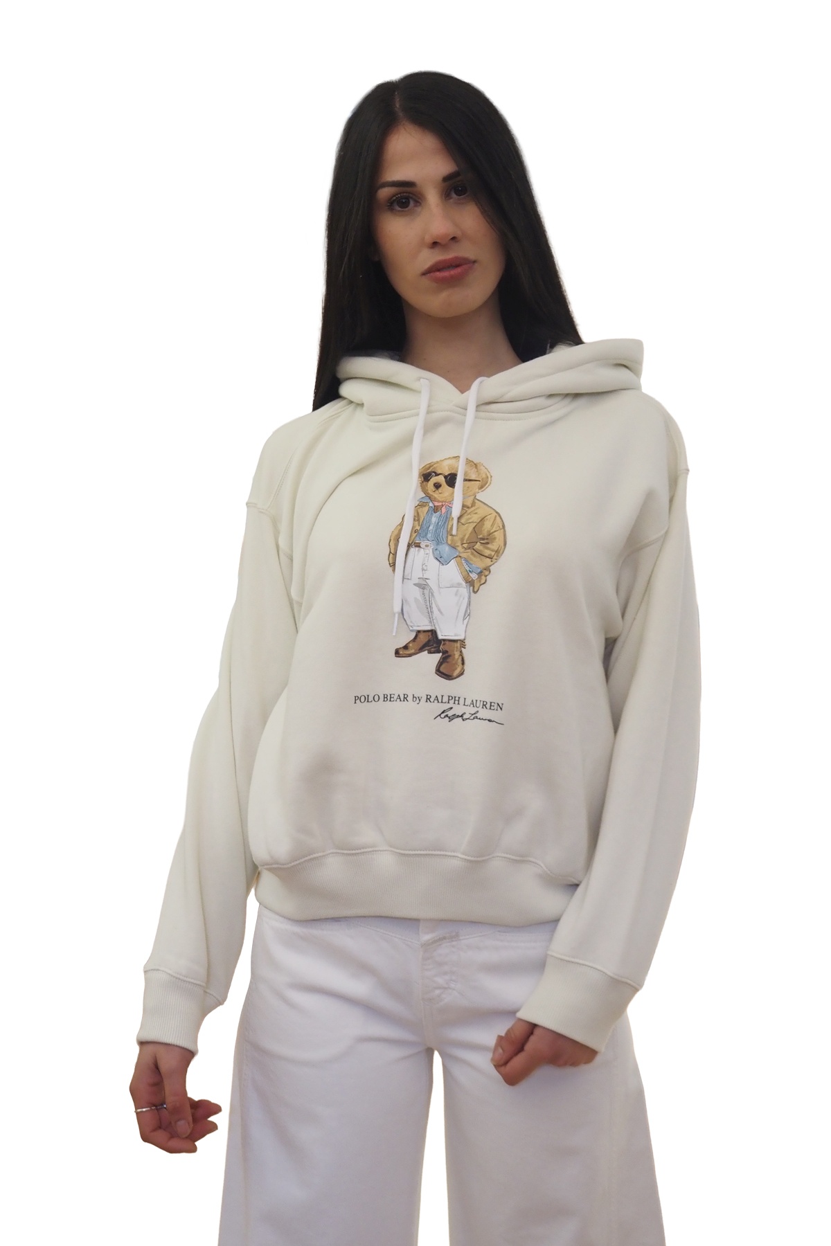 Felpa donna polo Bear