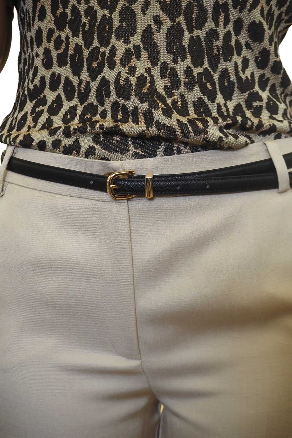 Cintura nera per donna