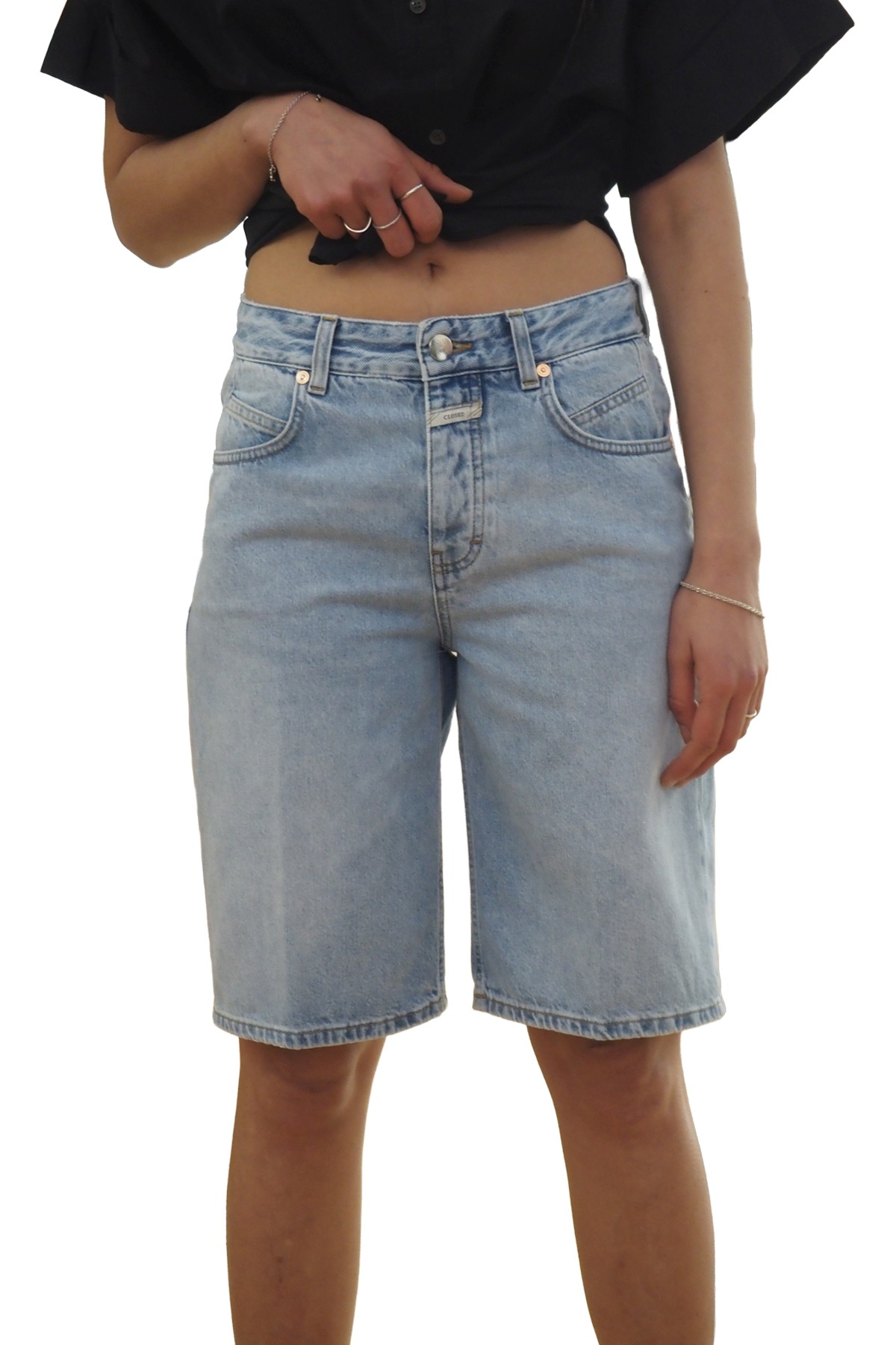 Bermuda jeans da donna