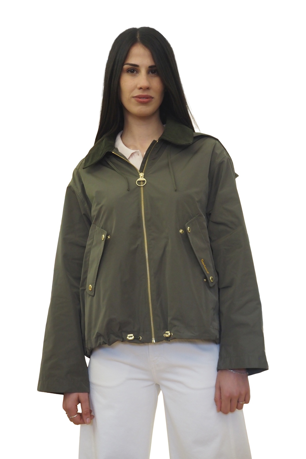 Giacca antipioggia Weaver verde