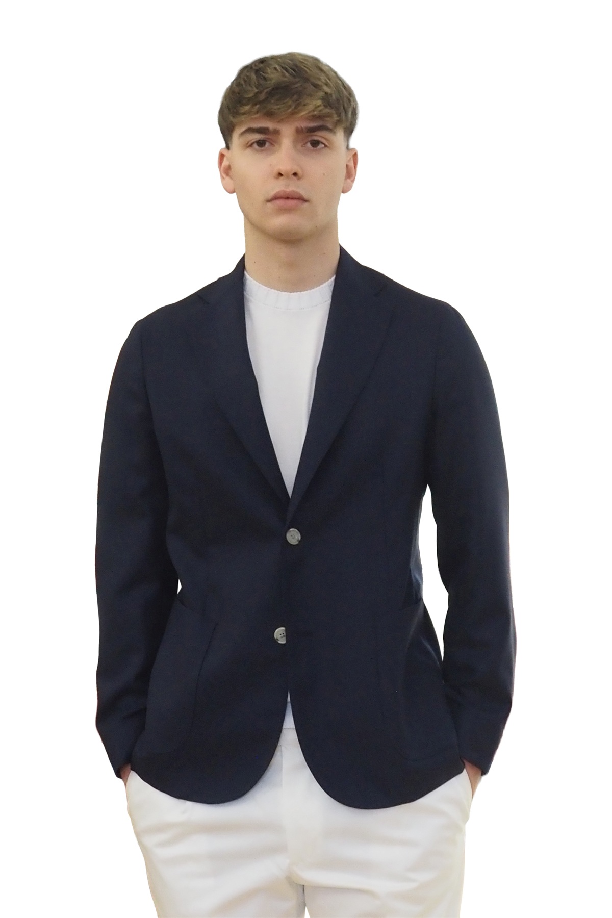 Giacca uomo blu Easy